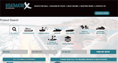 Desktop Screenshot of boatmatrix.com